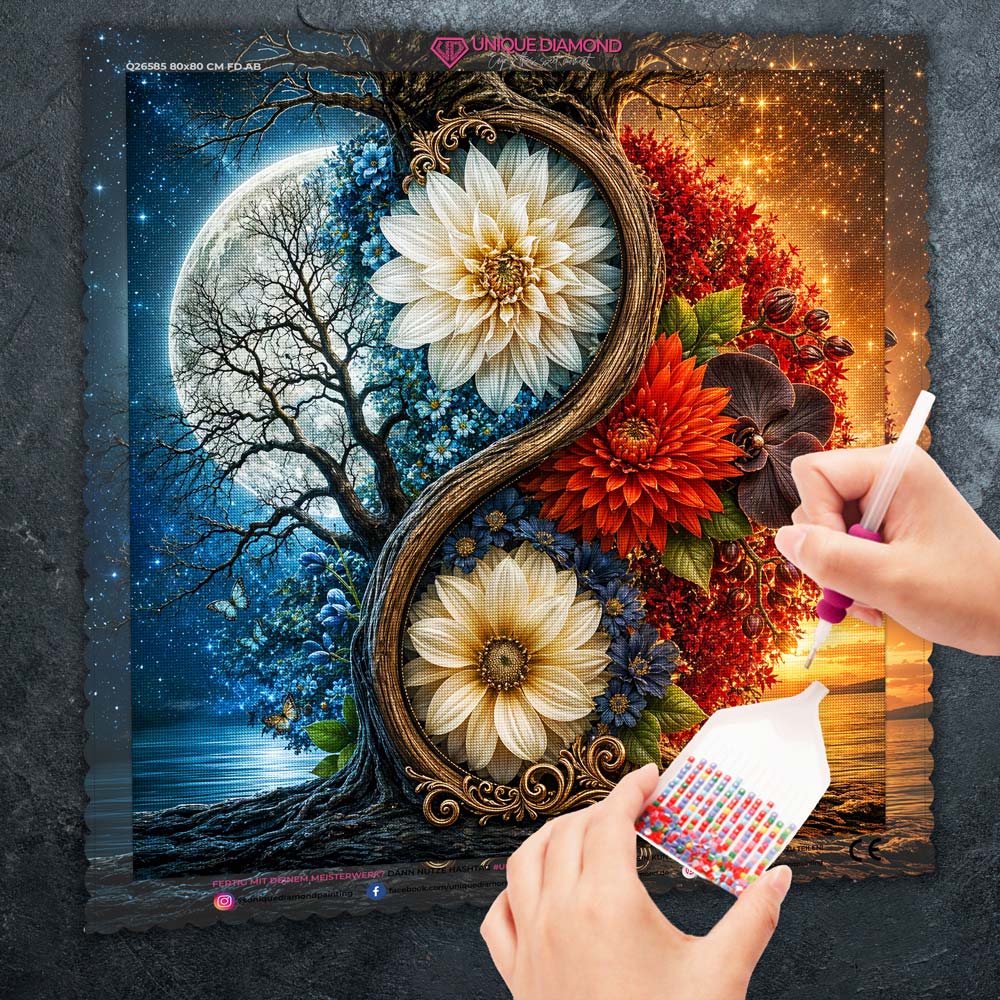 5D Diamond Painting – Seraphina Harmonie der Welten