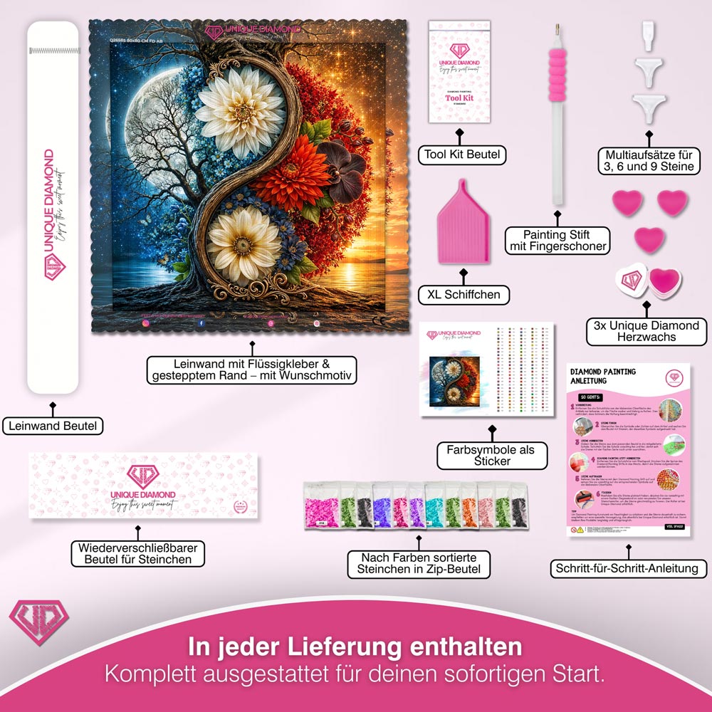 5D Diamond Painting – Seraphina Harmonie der Welten