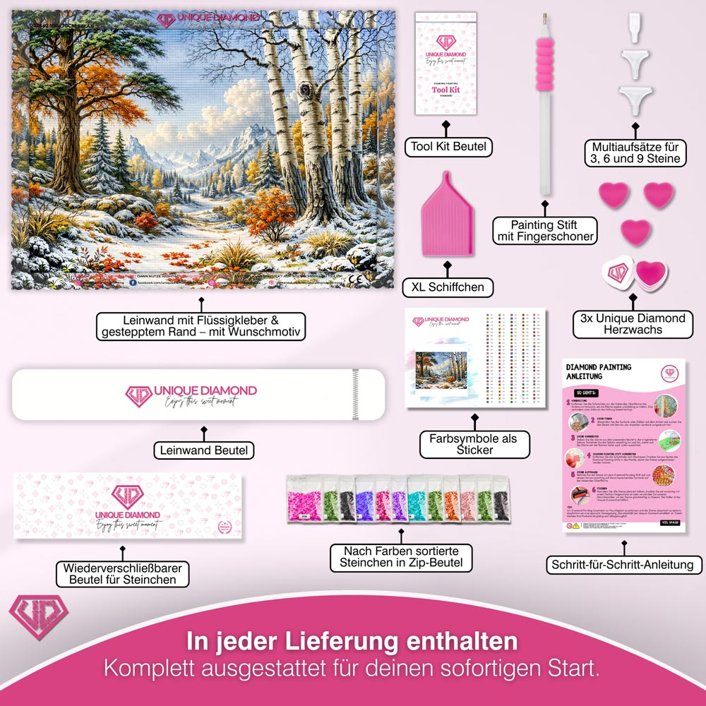 5D Diamond Painting – Silent Seasons