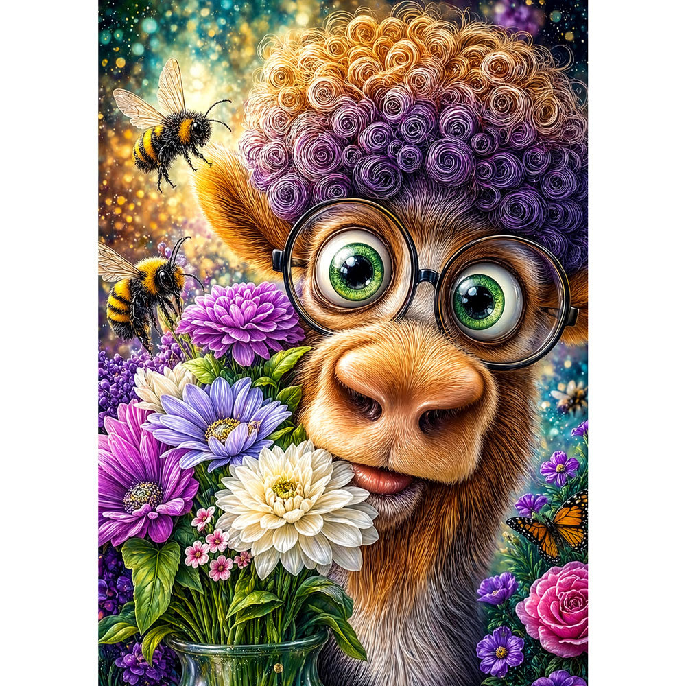 5D Diamond Painting – Sir Blossom, Unique-Diamond