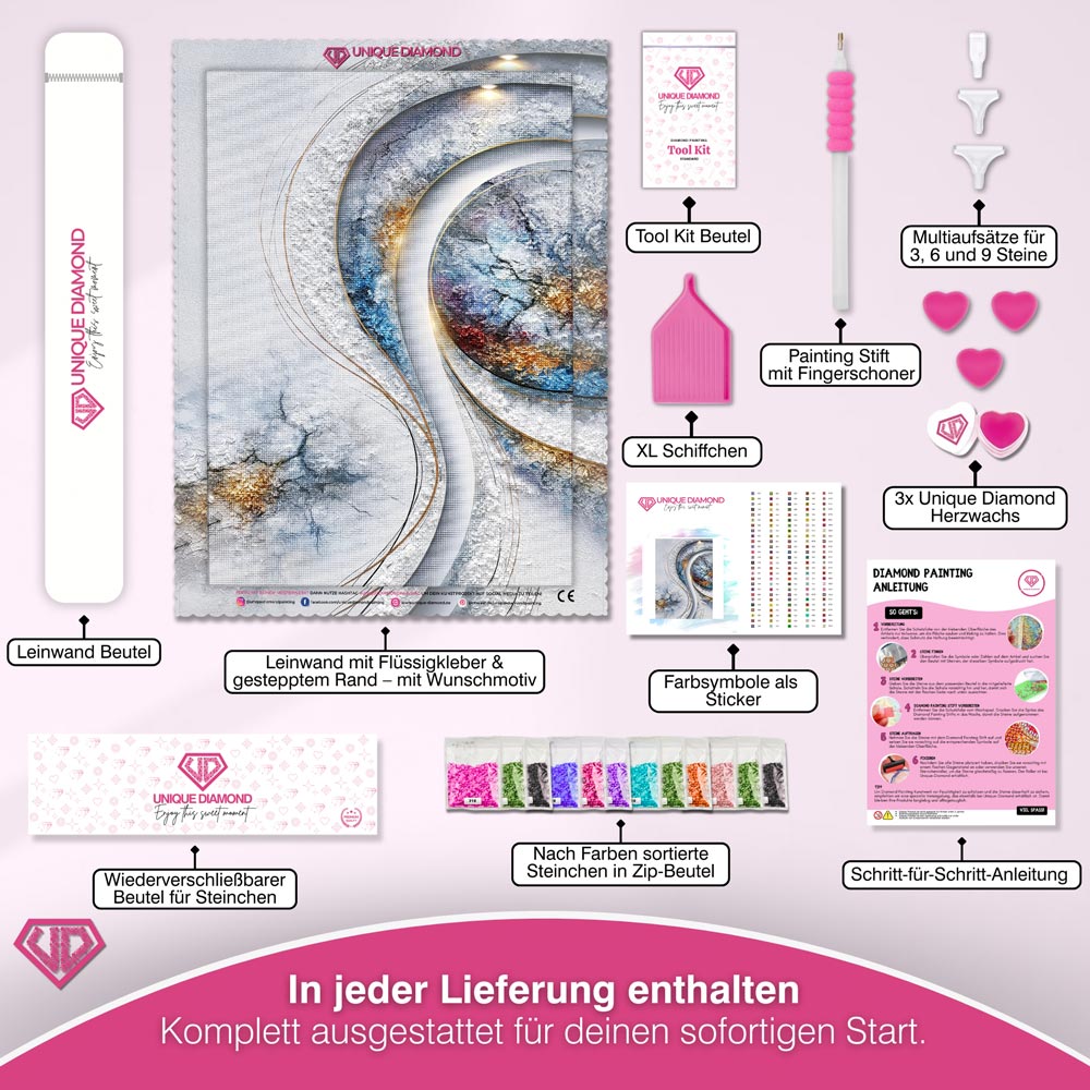 5D Diamond Painting – Sphären der Stille