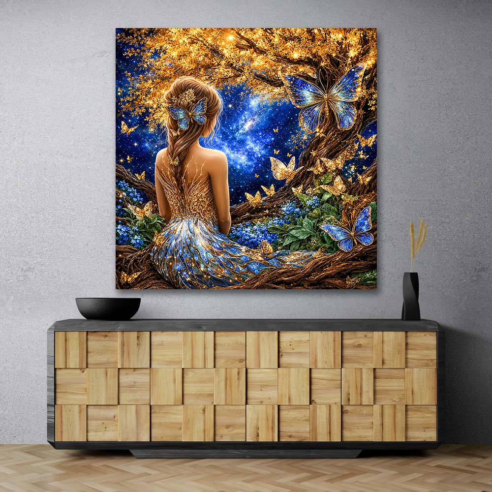 5D Diamond Painting – Sternengarten der Metamorphosen