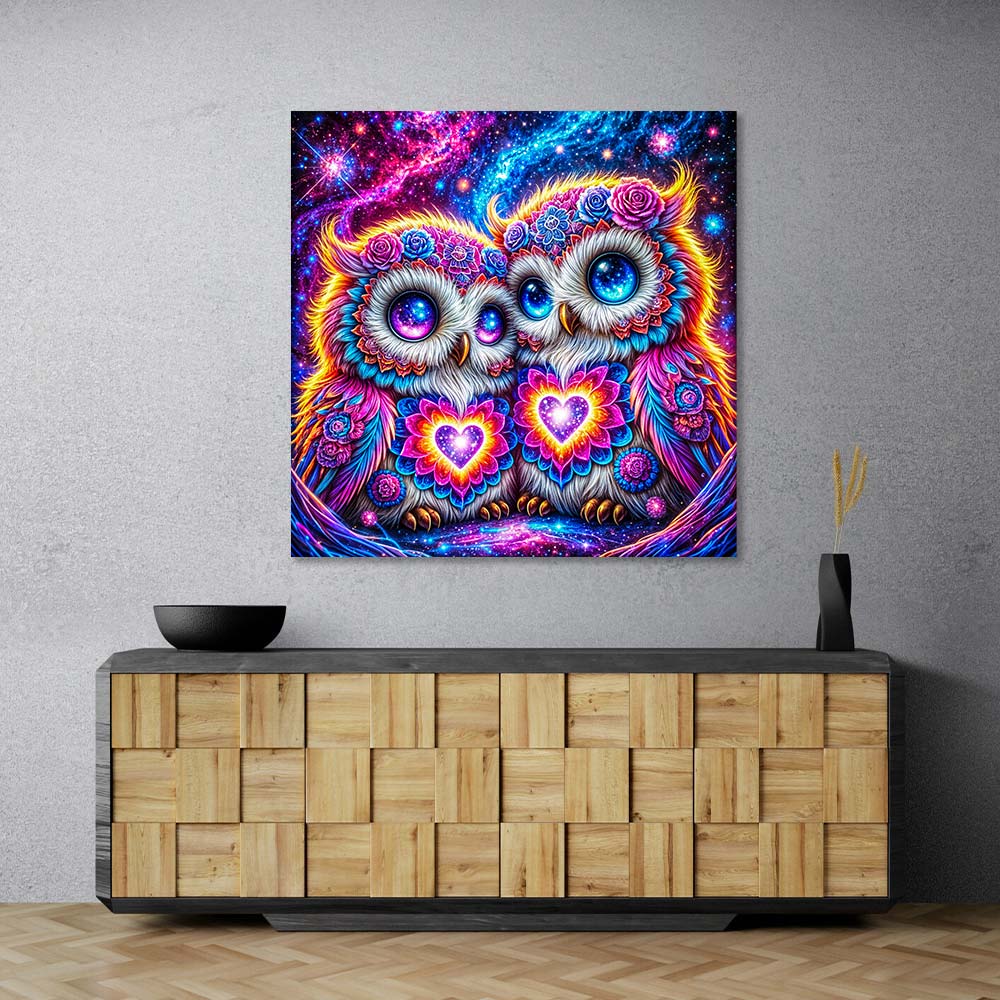 5D Diamond Painting – Sternenglanz der Verbundenheit, Unique-Diamond