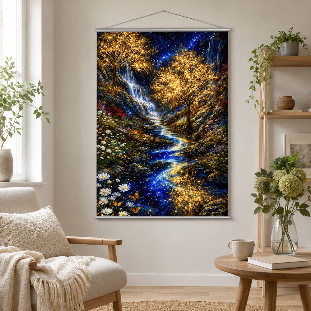 5D Diamond Painting – Strom der Sternenwälder