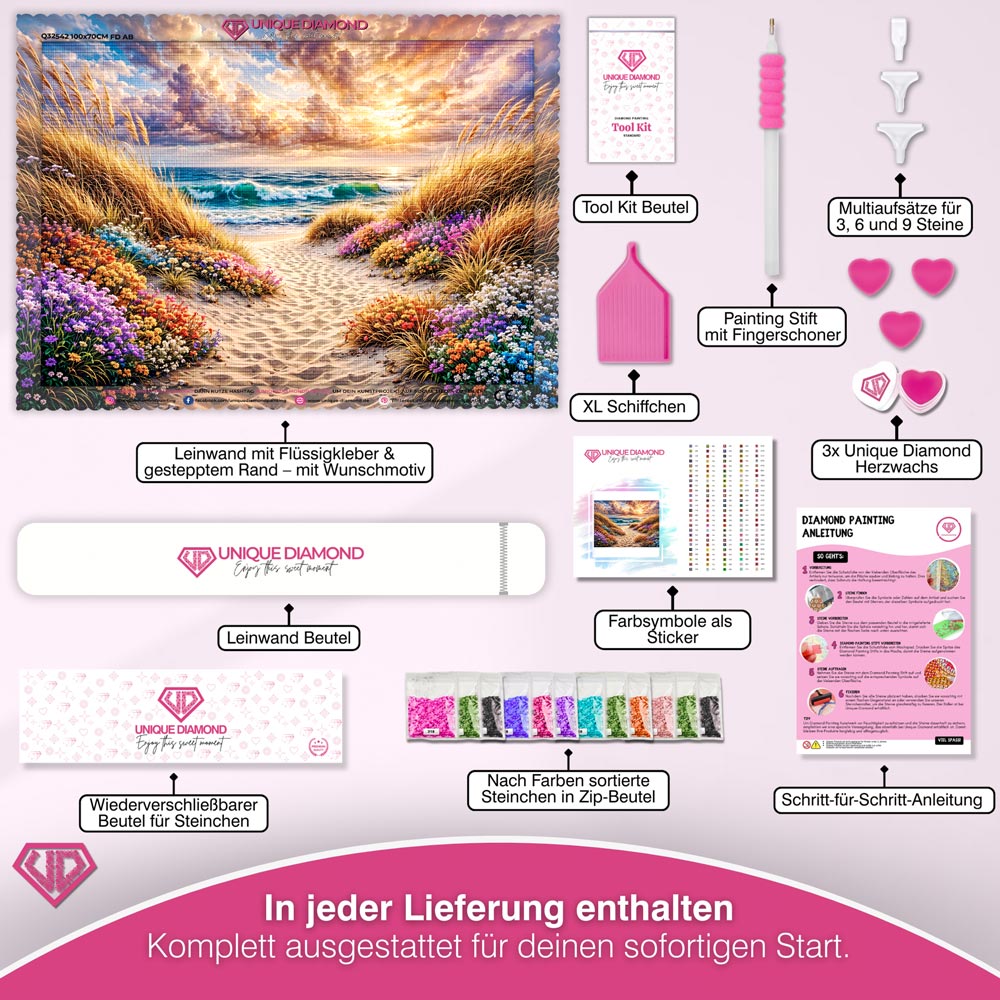 5D Diamond Painting – Sunset Shores Unique-Diamond