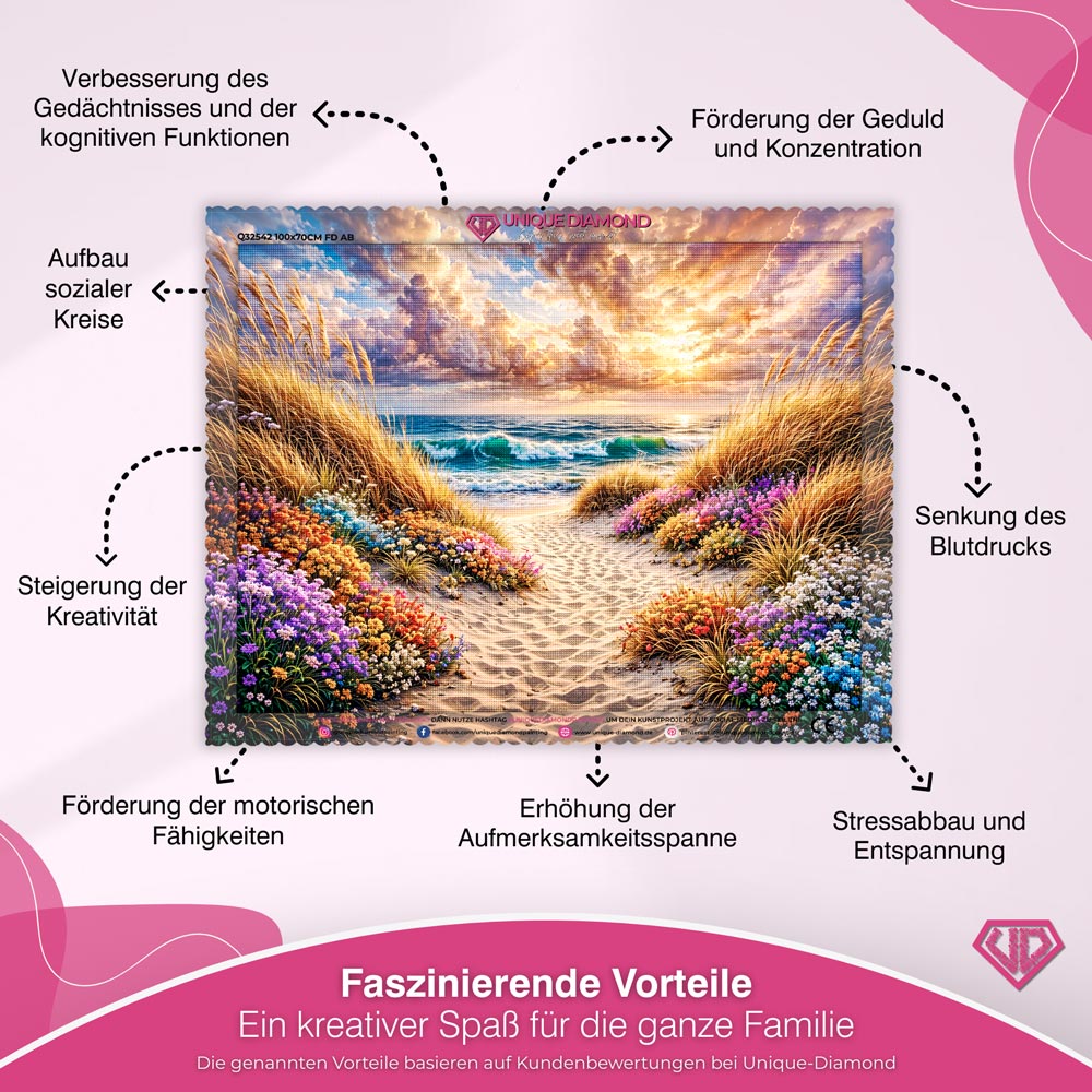 5D Diamond Painting – Sunset Shores Unique-Diamond