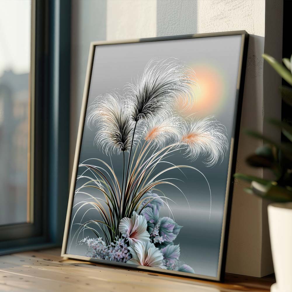 5D Diamond Painting – Tanz der Silberfedern