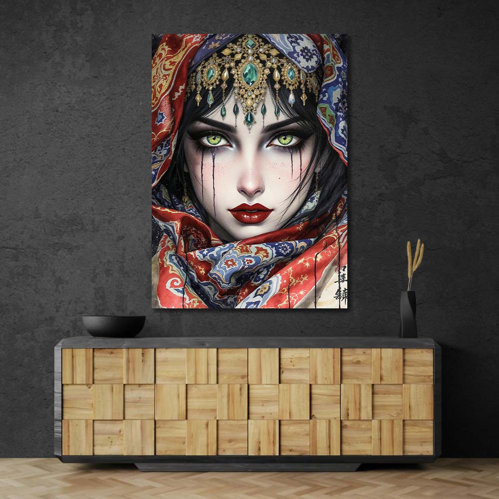 5D Diamond Painting – Tränen aus Smaragd, Unique-Diamond