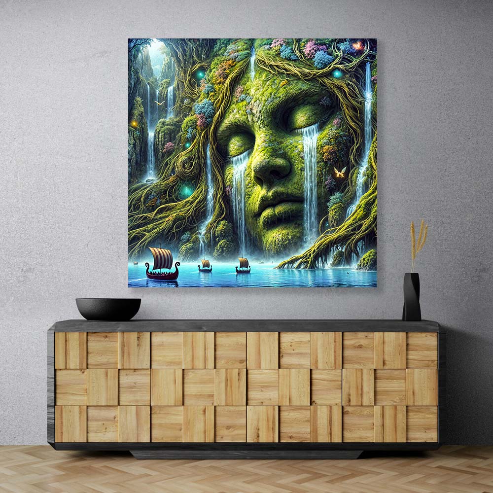 5D Diamond Painting – Tränen der Naturgöttin, unique-diamond
