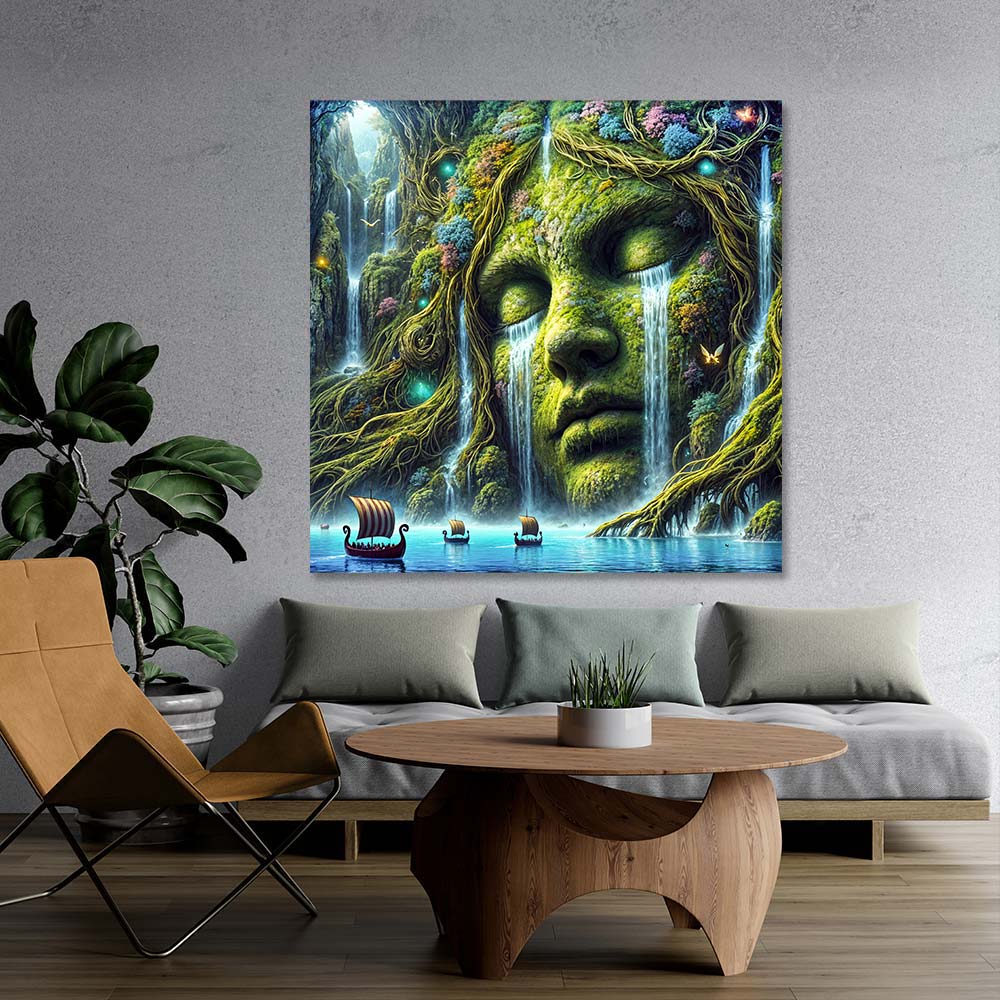 5D Diamond Painting – Tränen der Naturgöttin, unique-diamond