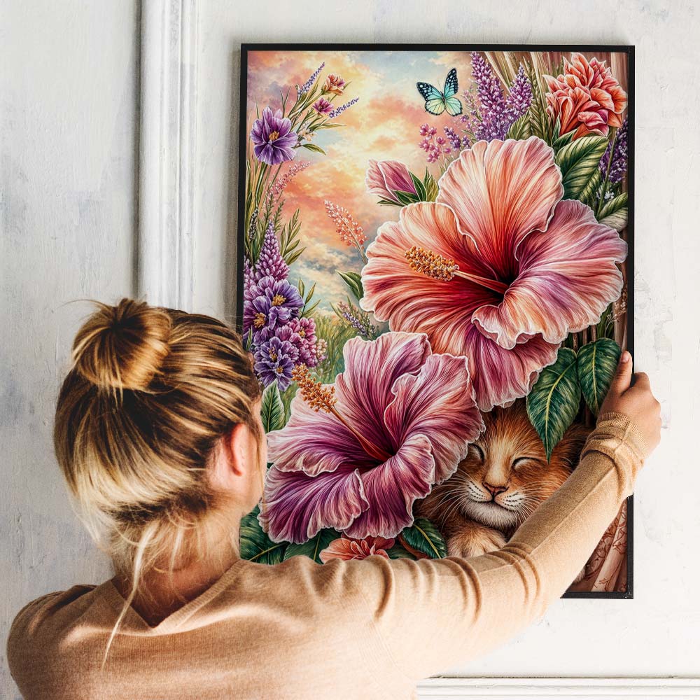 5D Diamond Painting – Velvet Bloom