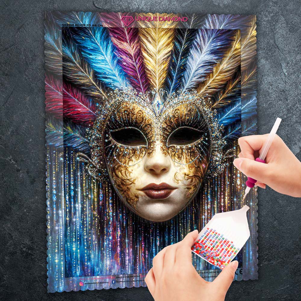 5D Diamond Painting – Velvet Masquerade