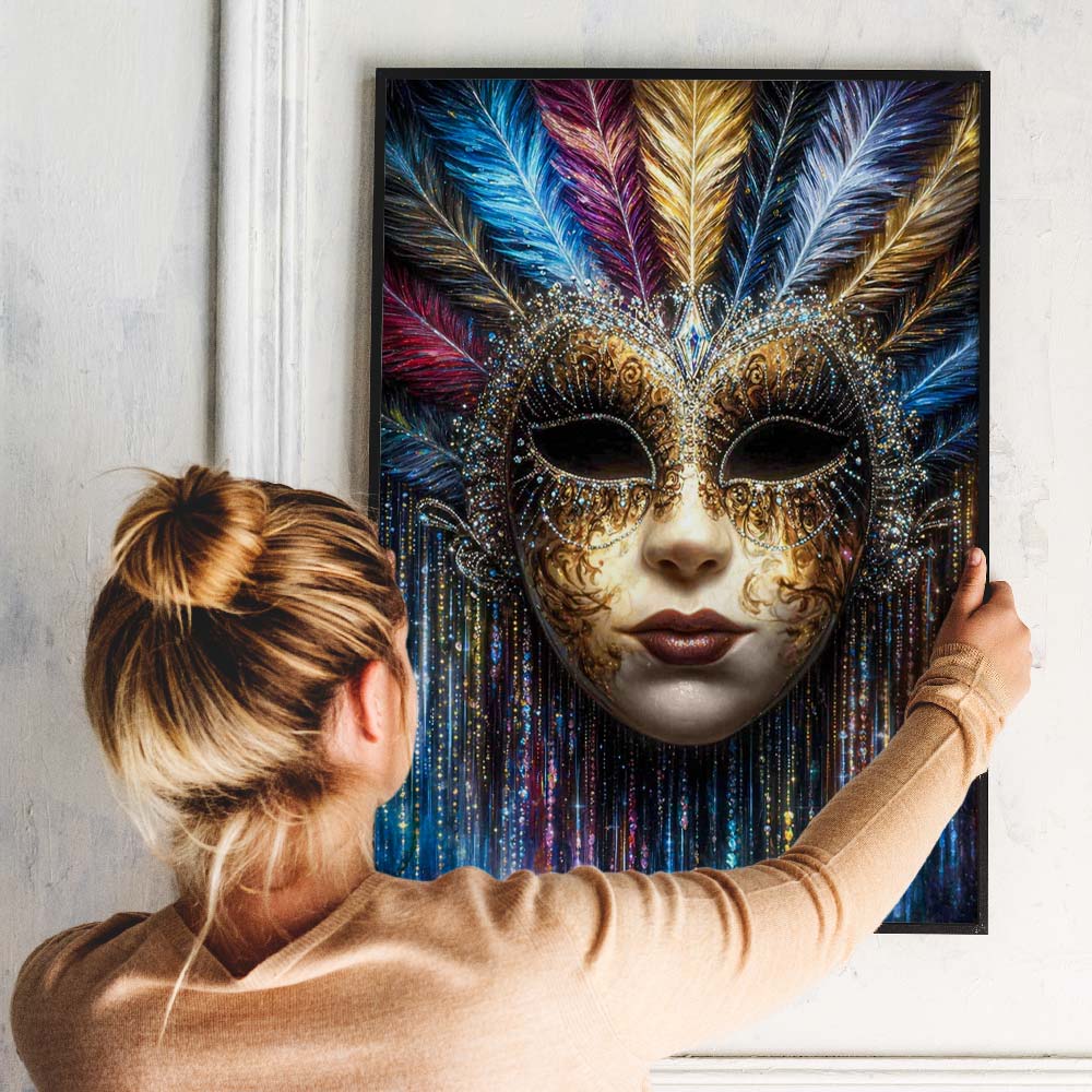 5D Diamond Painting – Velvet Masquerade