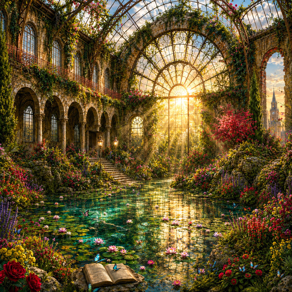 5D Diamond Painting – Verborgene Symphonie des Lichts | Unique Diamond