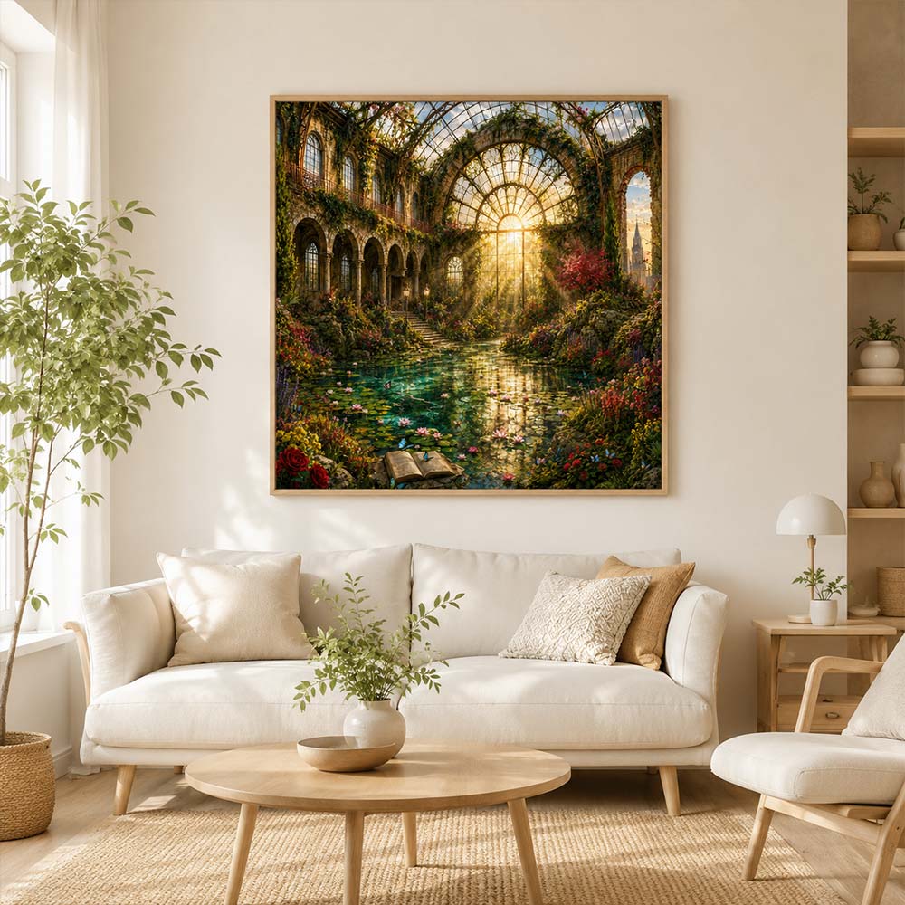 5D Diamond Painting – Verborgene Symphonie des Lichts