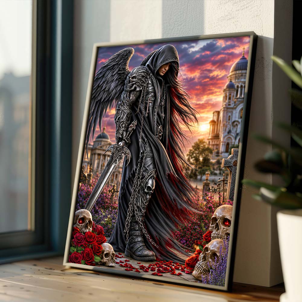 5D Diamond Painting – Wächter der Dämmerung