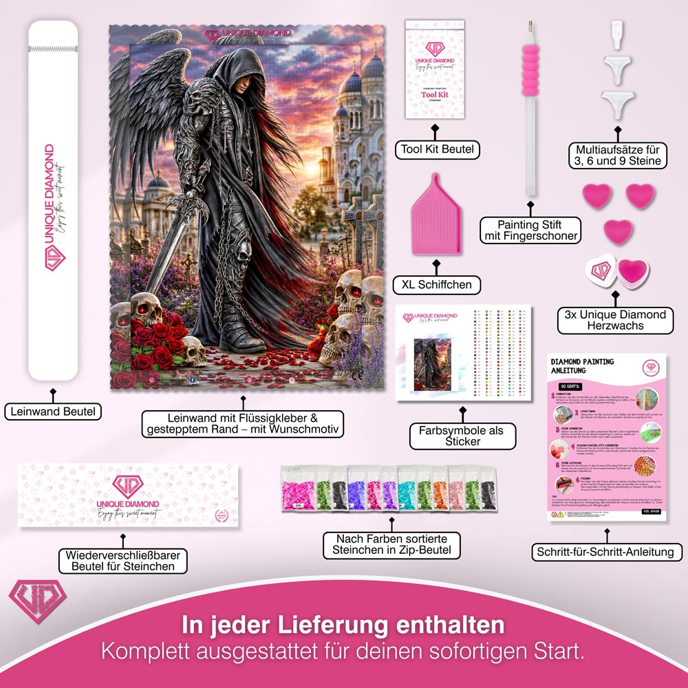 5D Diamond Painting – Wächter der Dämmerung