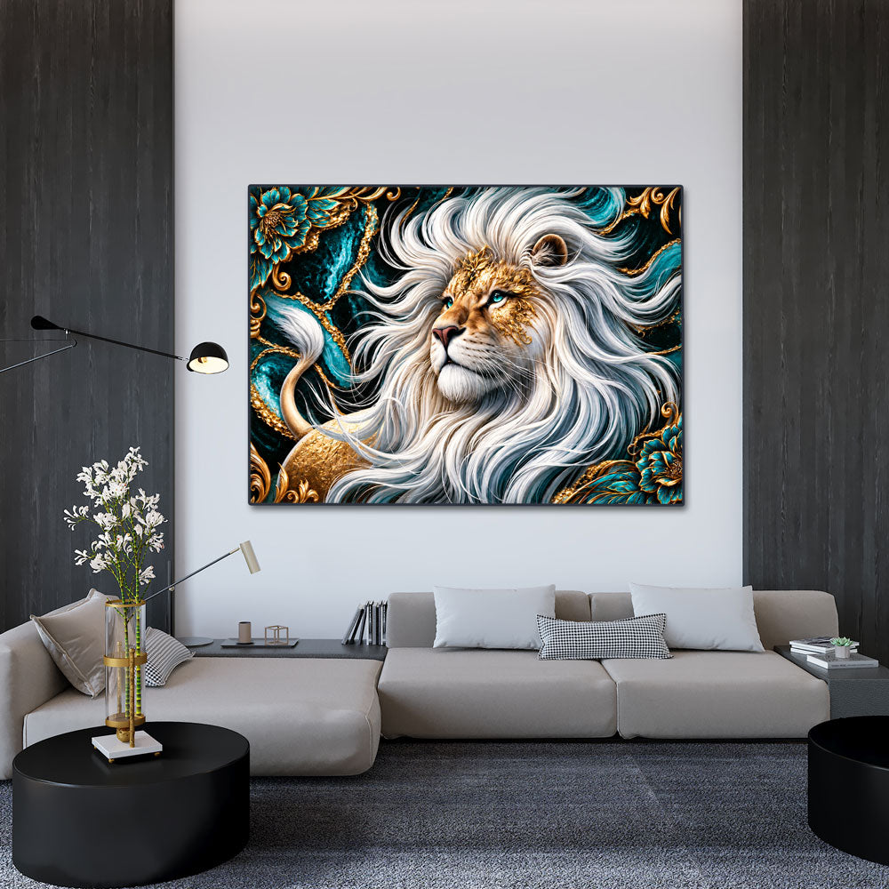 5D Diamond Painting – Wächter der Smaragdkrone
