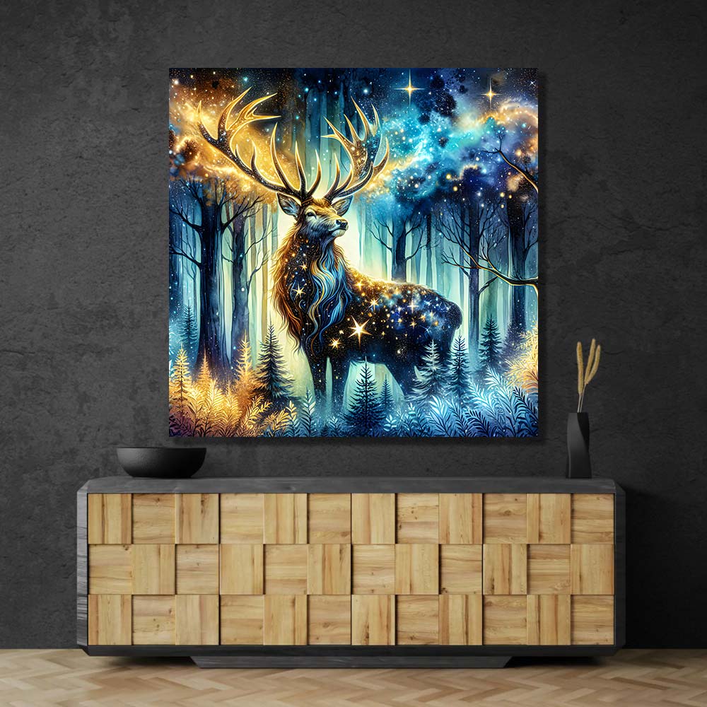5D Diamond Painting – Wächter der Sternennacht Unique-Diamond