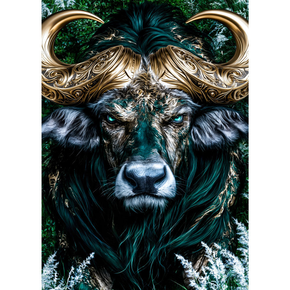 5D Diamond Painting – Wächter des Smaragdwaldes | Unique Diamond