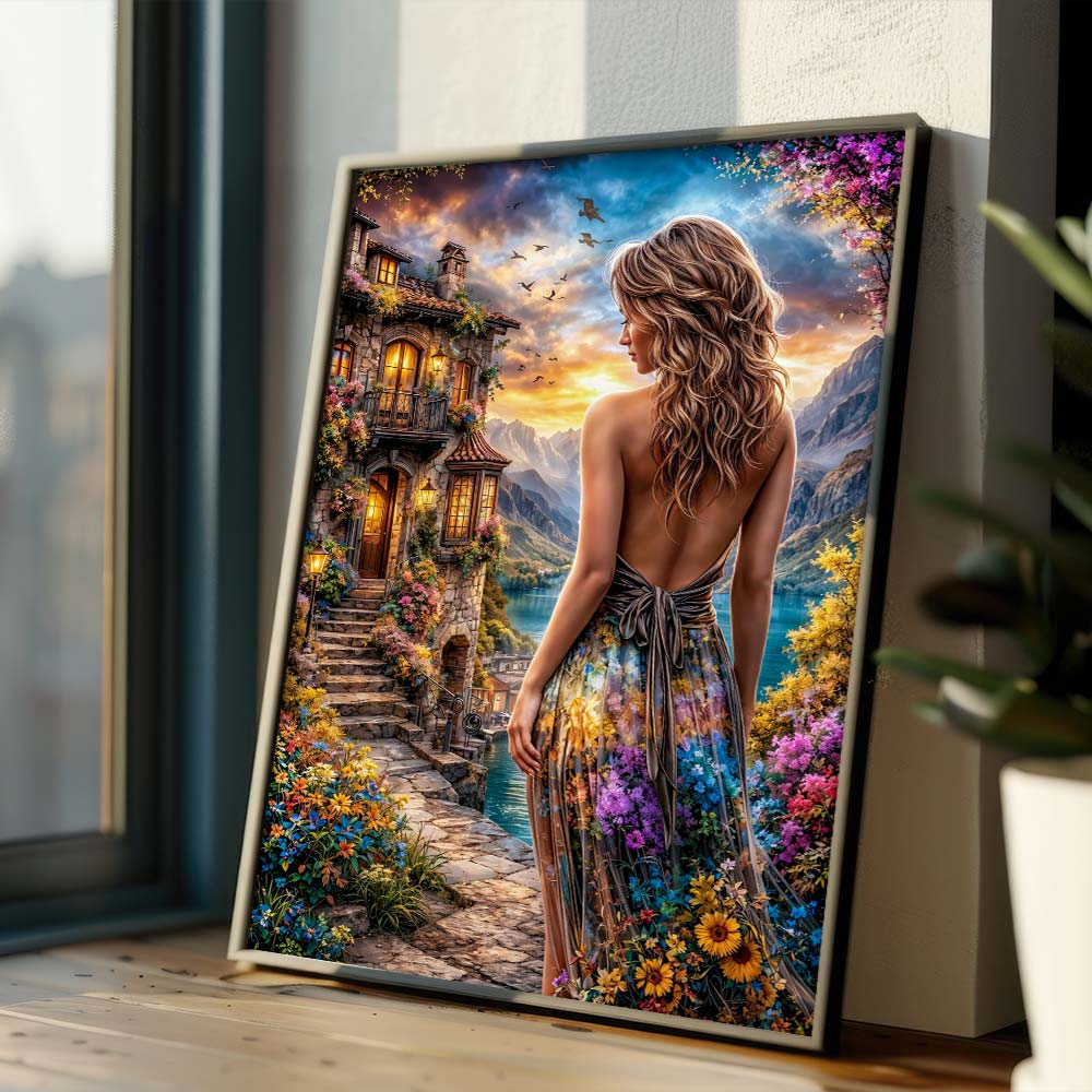 5D Diamond Painting – Whispering Dusk Unique-Diamond