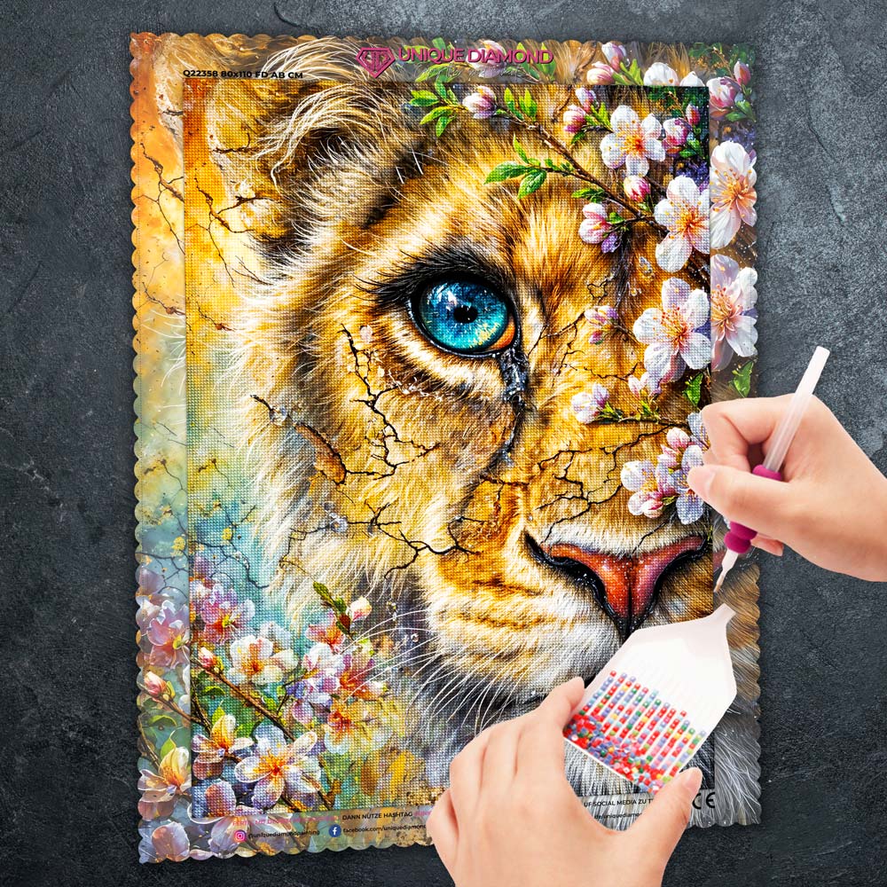 5D Diamond Painting – Wild Bloom Spirit