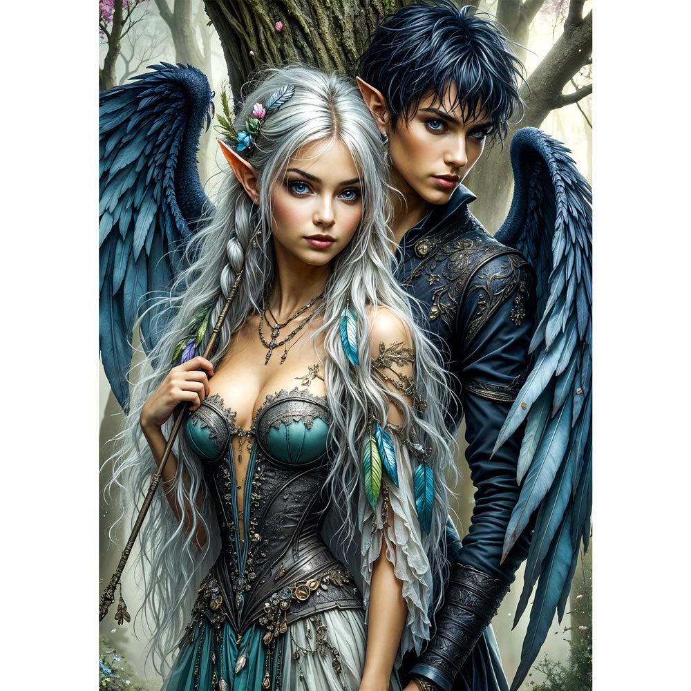 5D Diamond Painting – Wings of Destiny Unique-Diamond