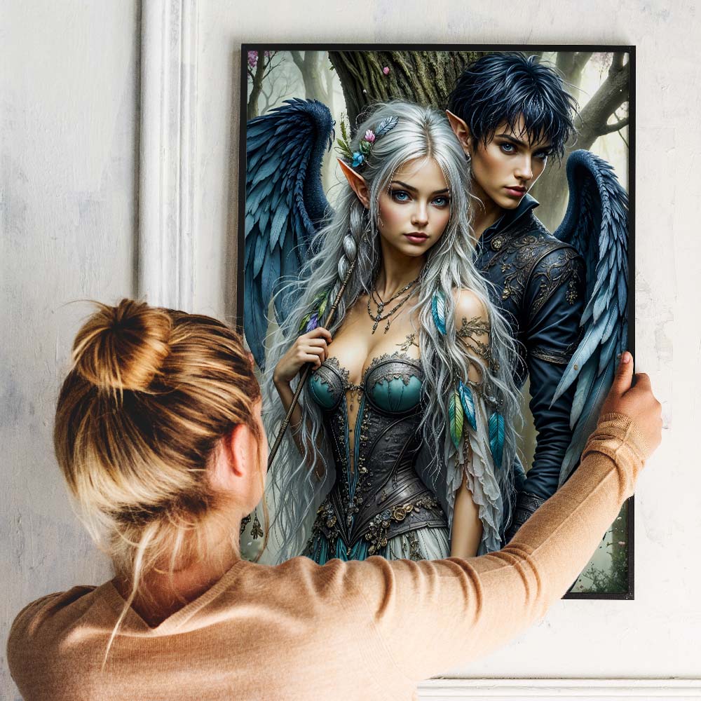 5D Diamond Painting – Wings of Destiny Unique-Diamond