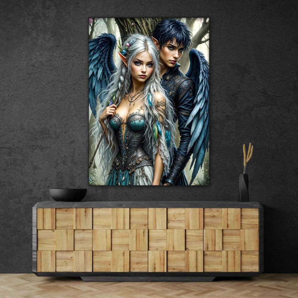 5D Diamond Painting – Wings of Destiny Unique-Diamond