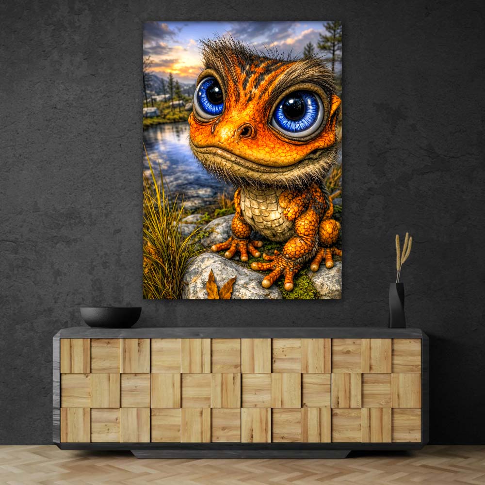 5D Diamond Painting – Zoriel Wächter der funkelnden Quelle