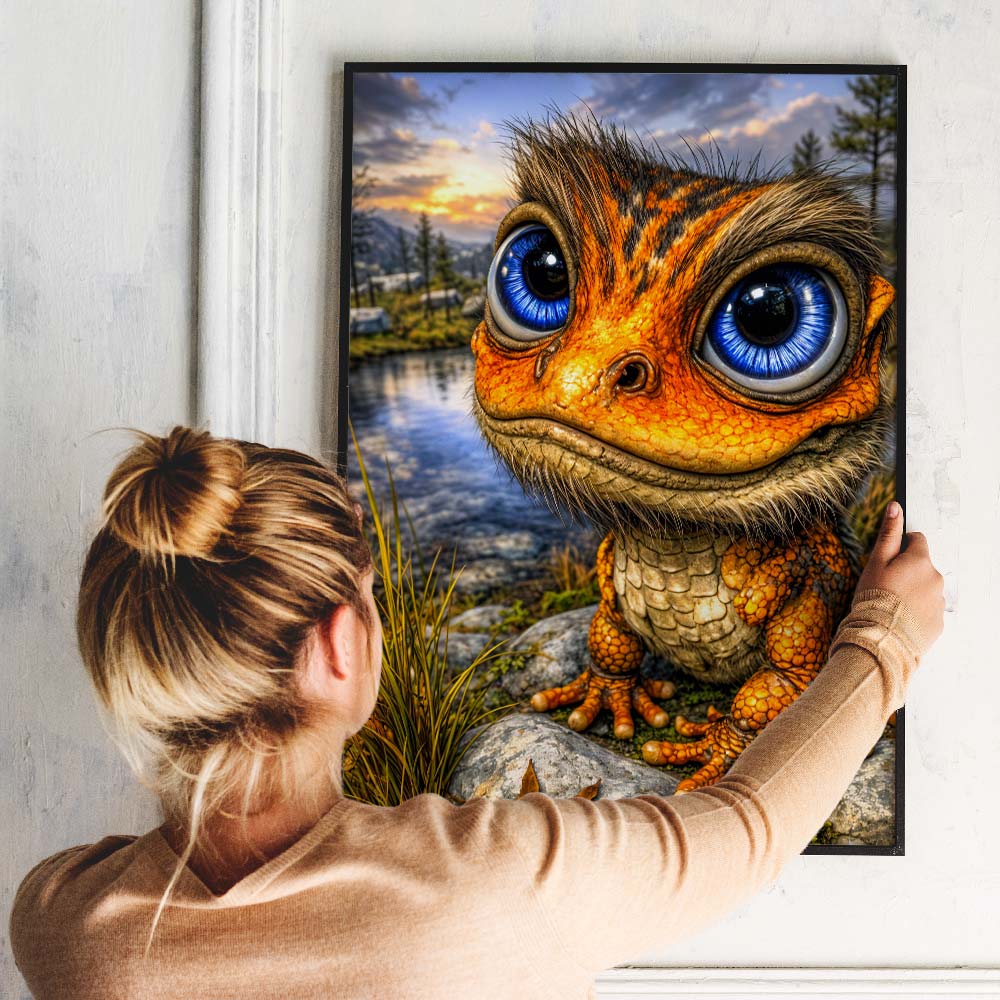 5D Diamond Painting – Zoriel Wächter der funkelnden Quelle