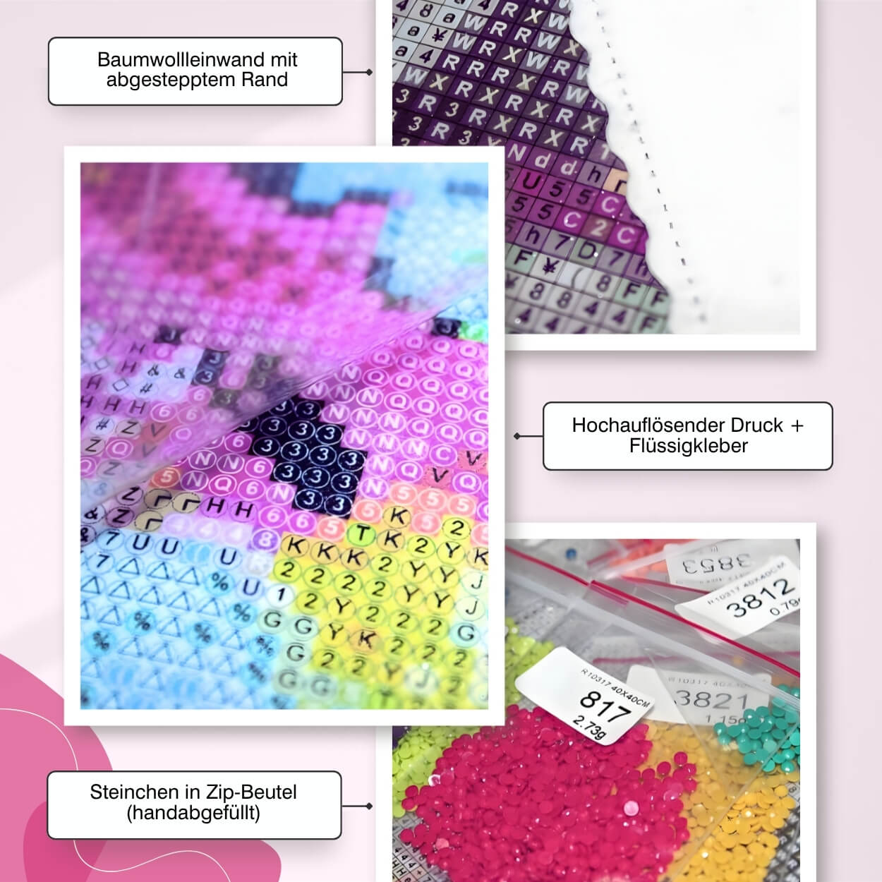 5D Diamond Painting – Steine Gewürze Unique-Diamond