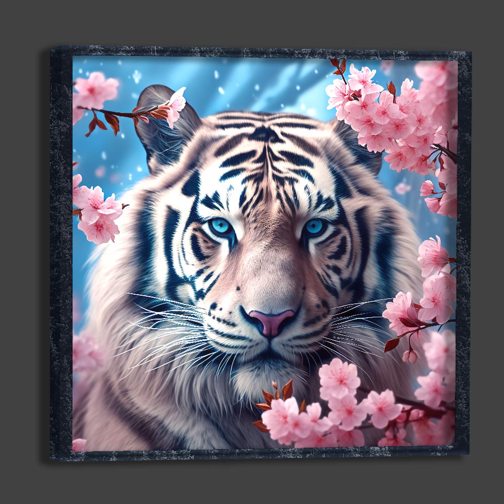 5D Diamond Painting AB Steine Tiger, Unique-Diamond