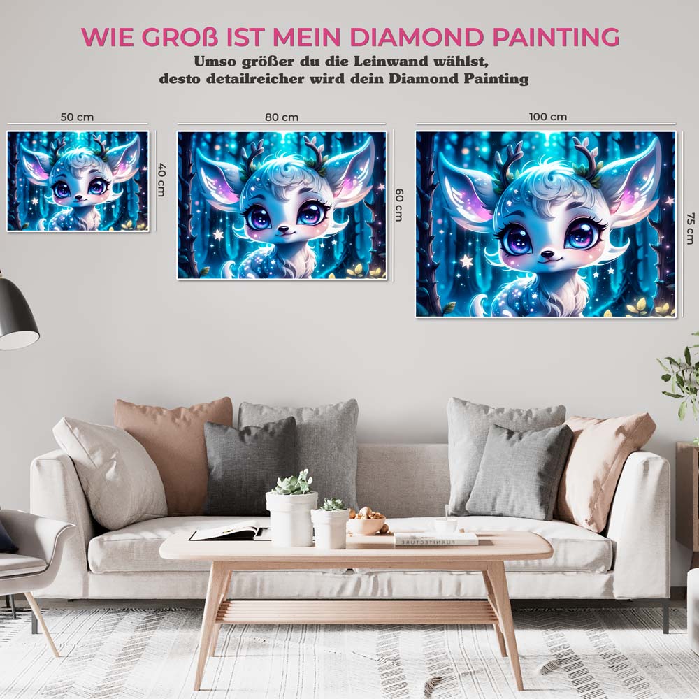 5D Diamond Painting – Small Cute Deer
