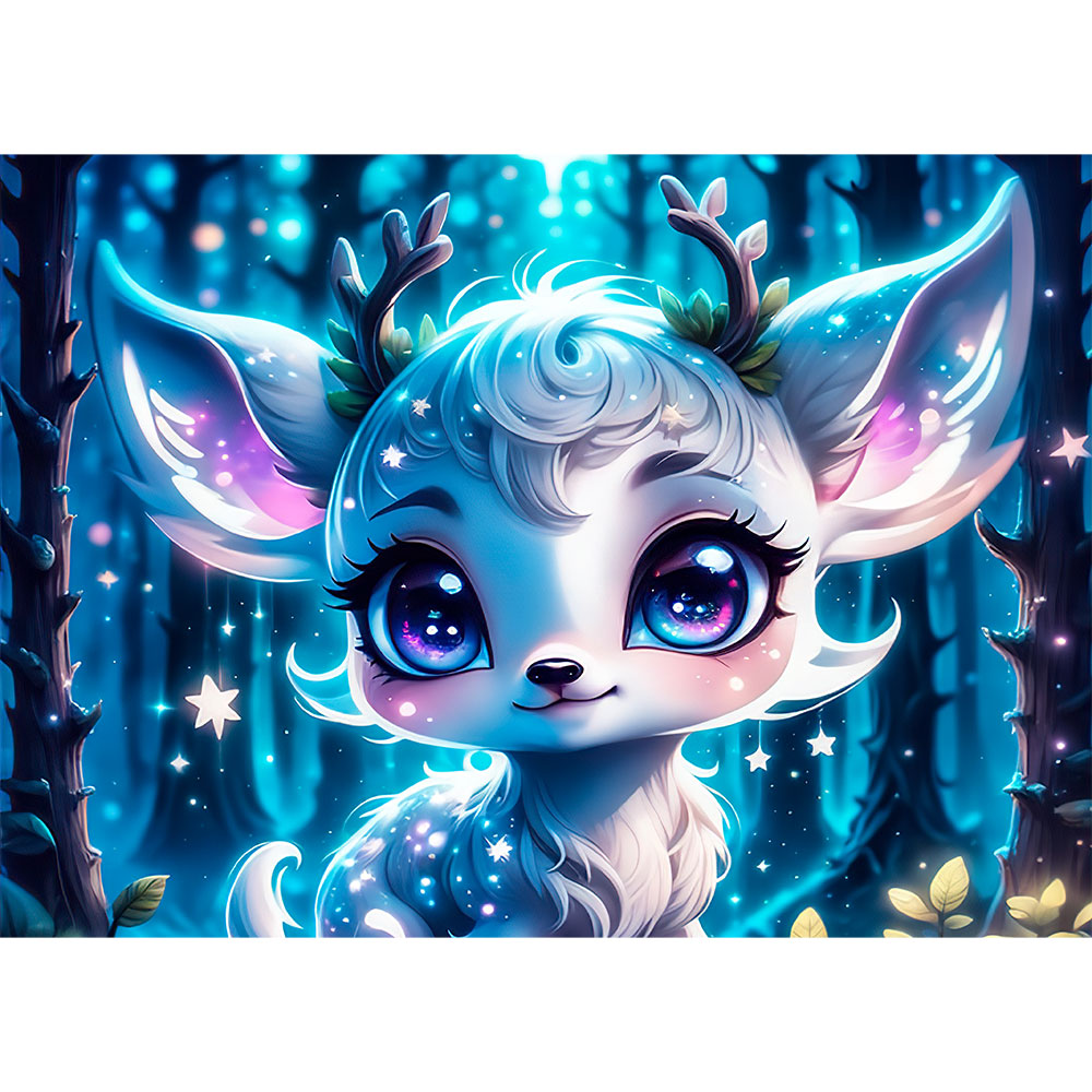 5D Diamond Painting – Small Cute Deer