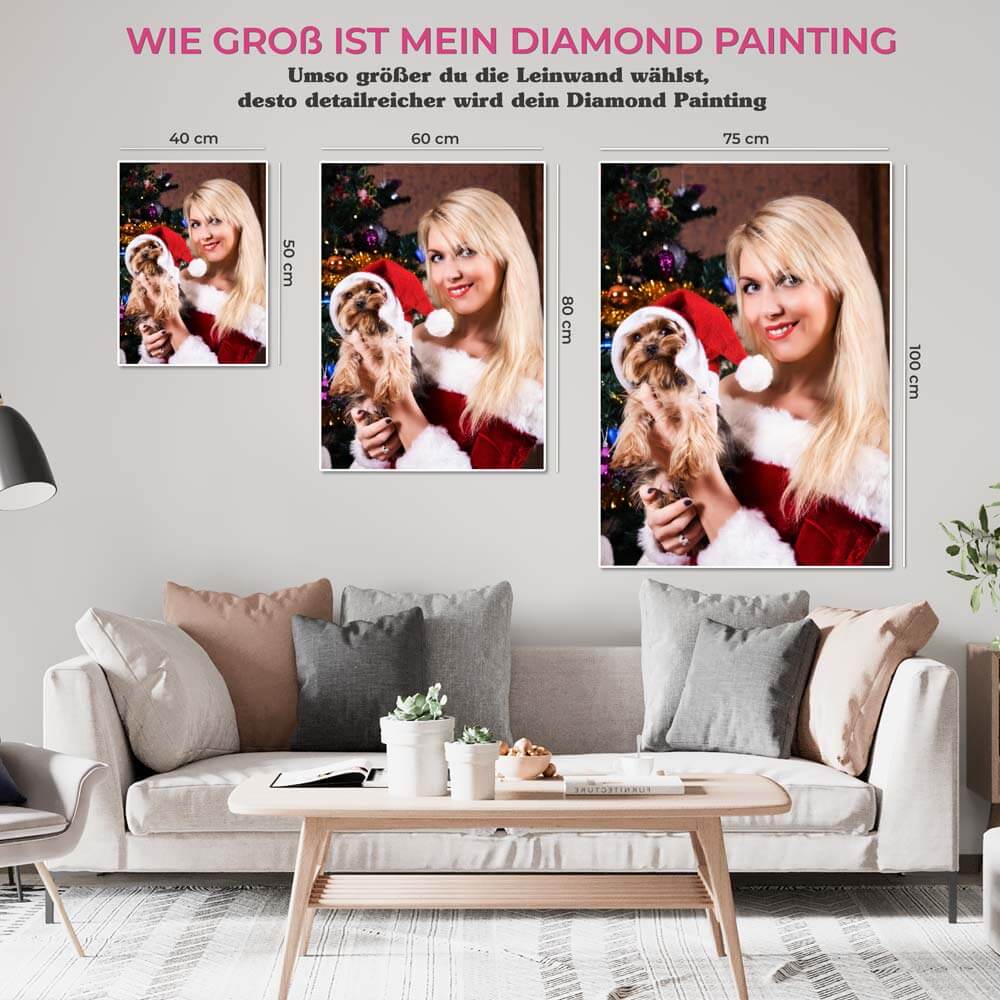 Diamond Painting Eigenes Foto, Unique-Diamond