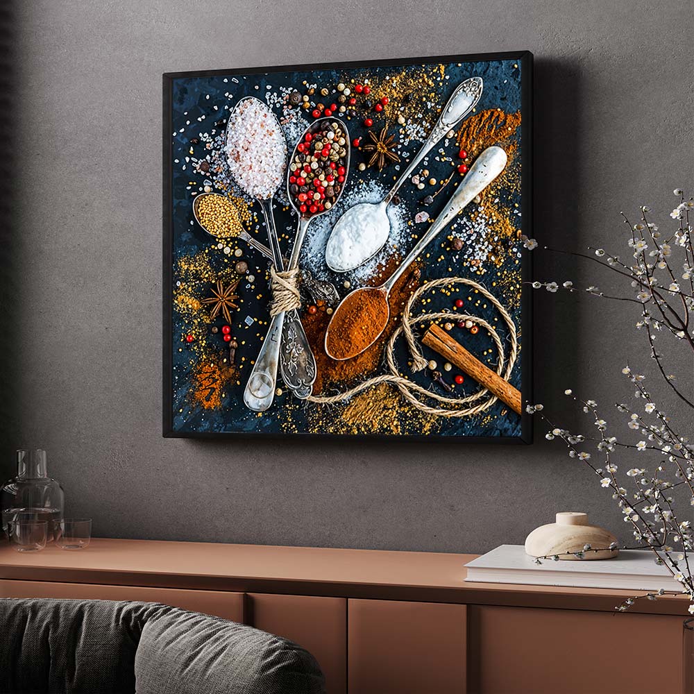 5D Diamond Painting – Gewürze und Salz Unique-Diamond