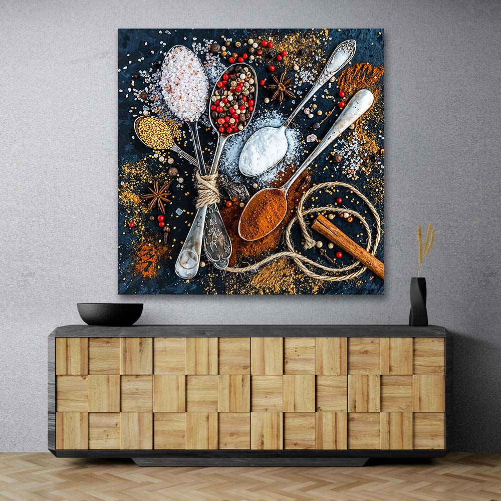 5D Diamond Painting – Gewürze und Salz Unique-Diamond