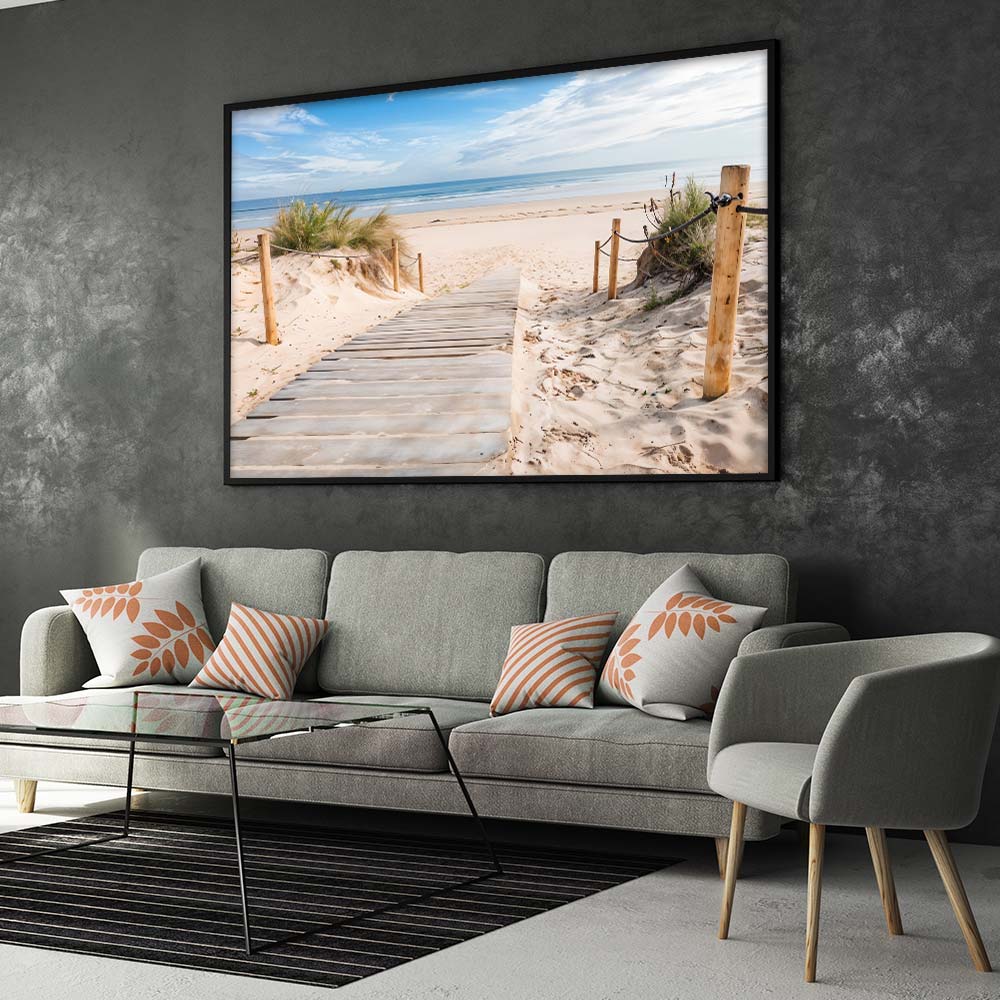 5D Diamond Painting – Weg zum Strand Unique-Diamond