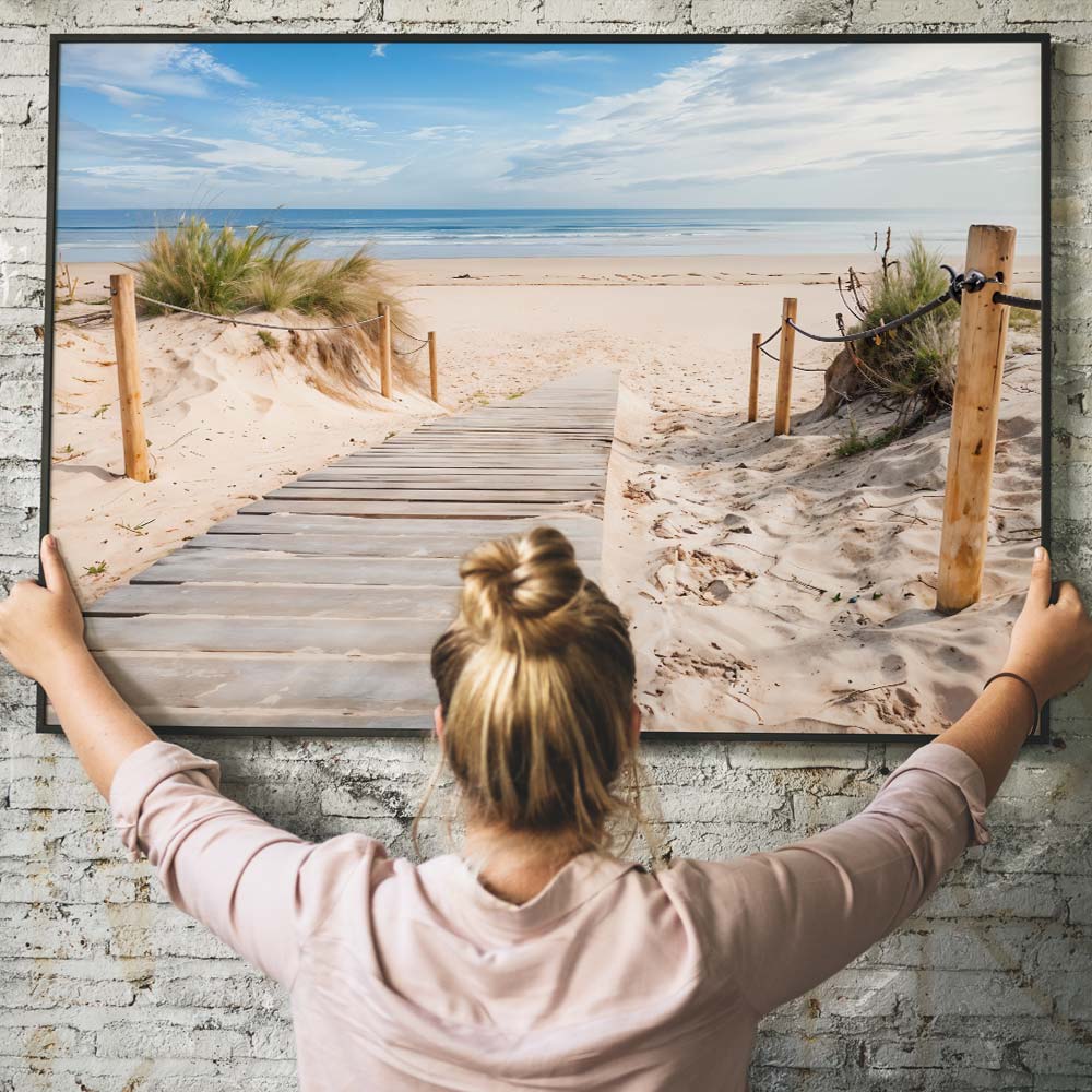 5D Diamond Painting – Weg zum Strand Unique-Diamond