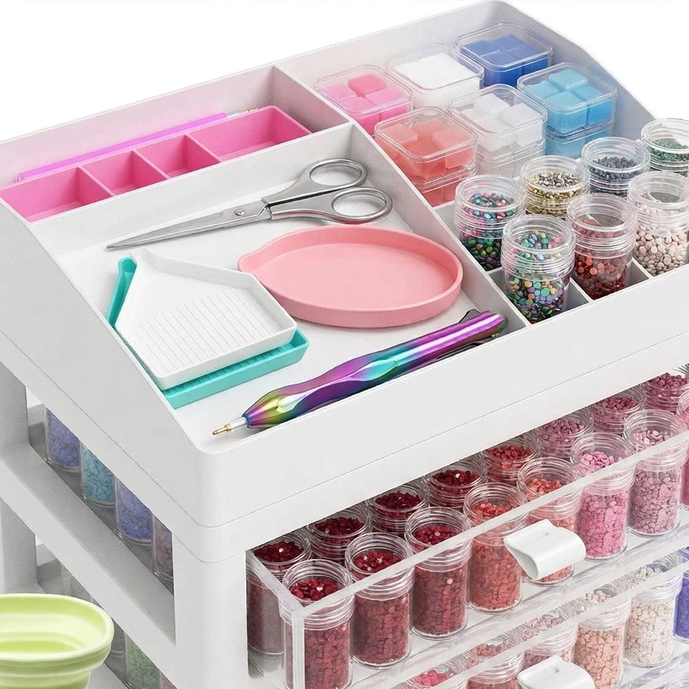 Diamond Painting Aufbewahrungsbox – Smart Organizer XXL