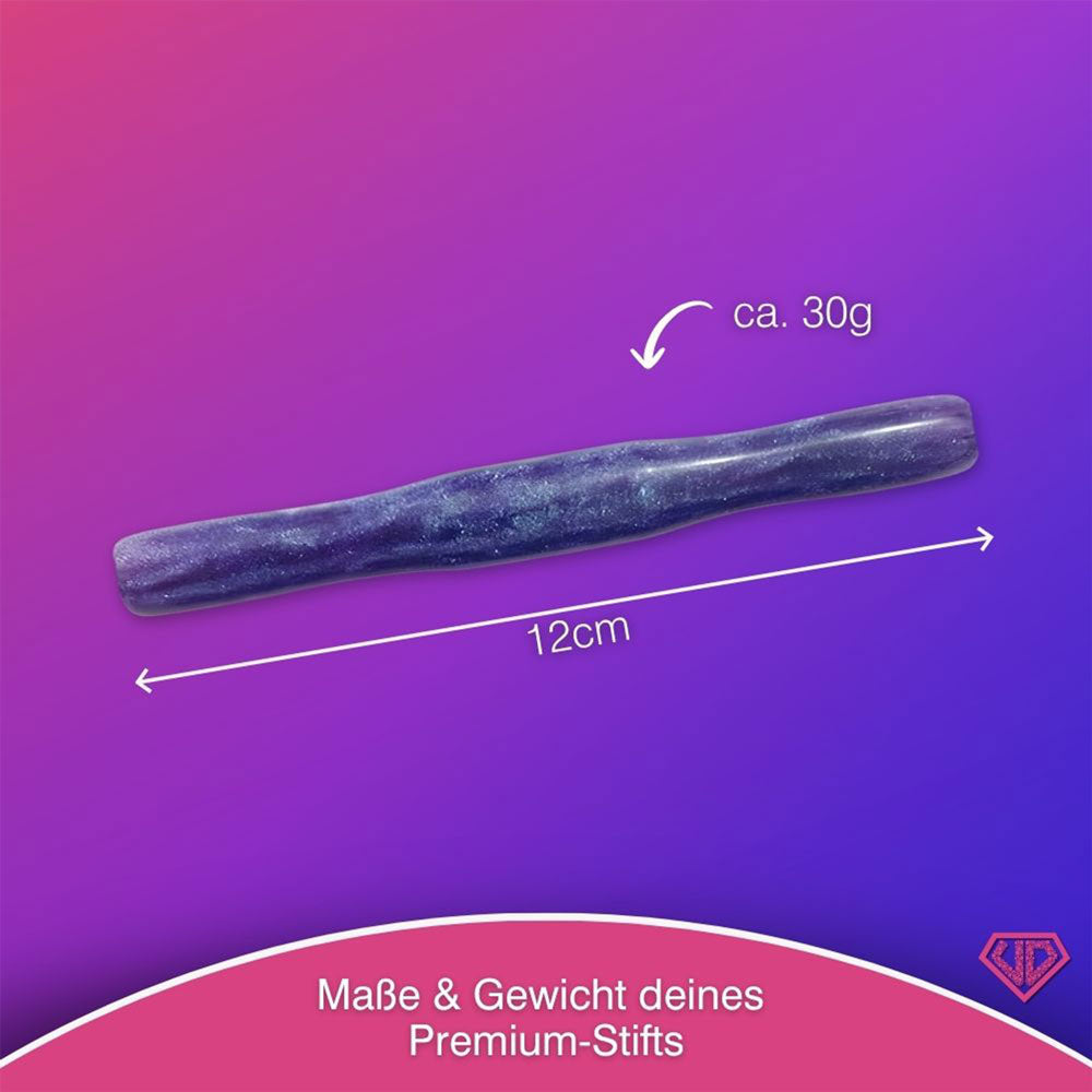 Diamond Painting Ergonomischer Premium-Stift – Amethyst Silk, Unique-Diamond