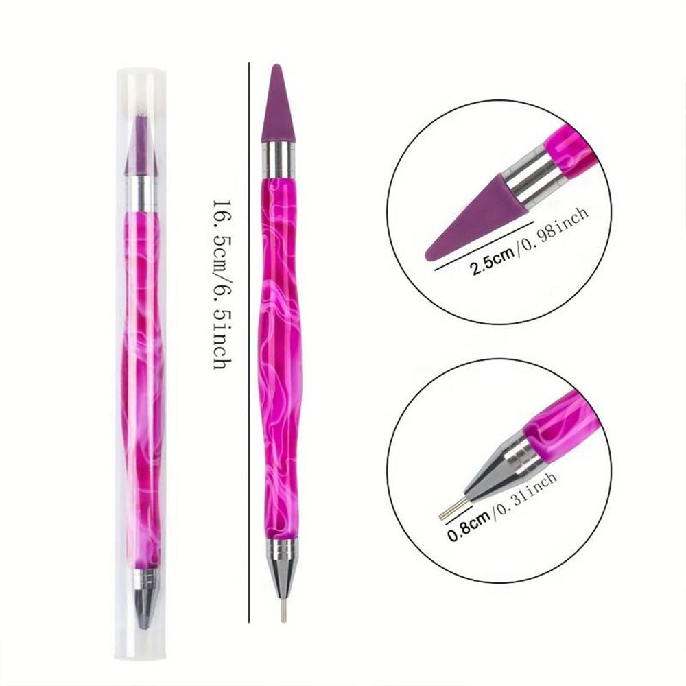 Diamond Painting Ergonomischer Stift für AB Steine in 6 Farben, Unique-Diamond