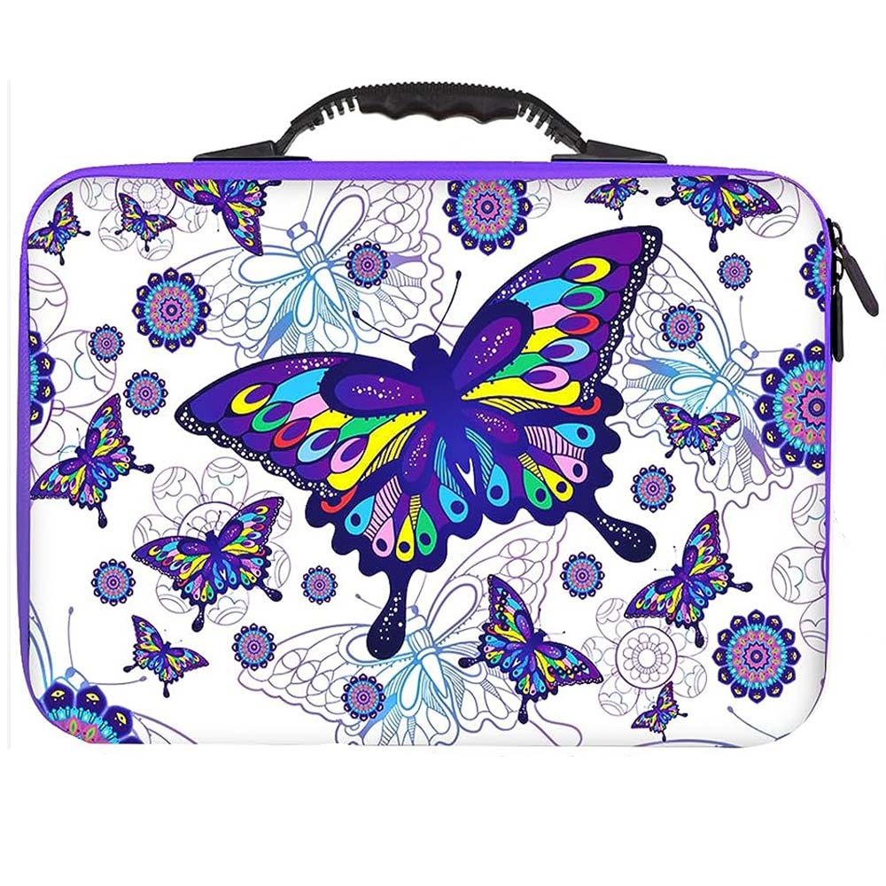 Diamond Painting Koffer Schmetterling mit 70 Fächer + Zubehör, Unique-Diamond