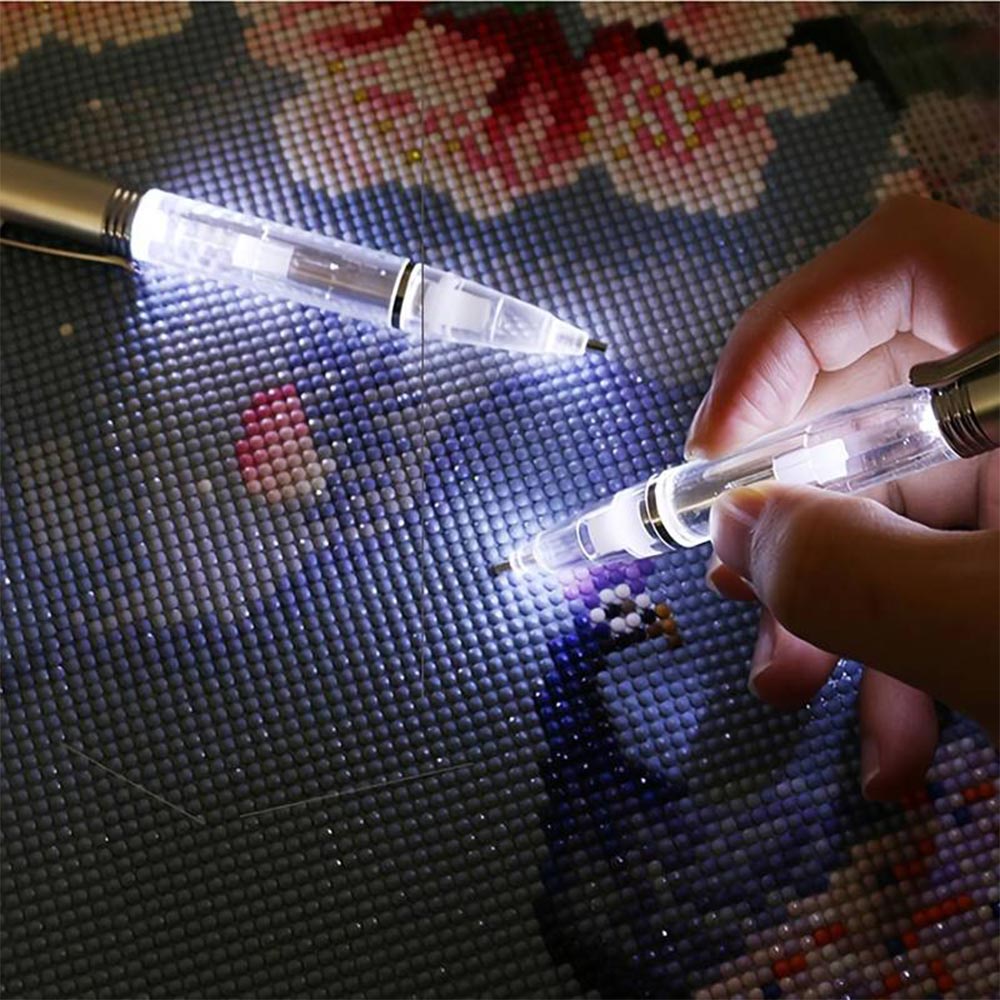 Diamond Painting Premium LED Leuchtstift, Unique-Diamond