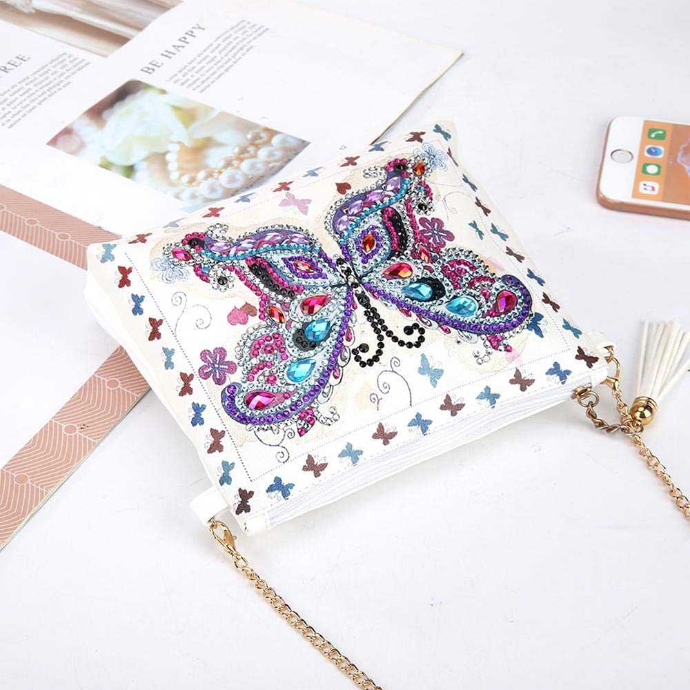 Diamond Painting Tasche Schmetterling, Unique-Diamond