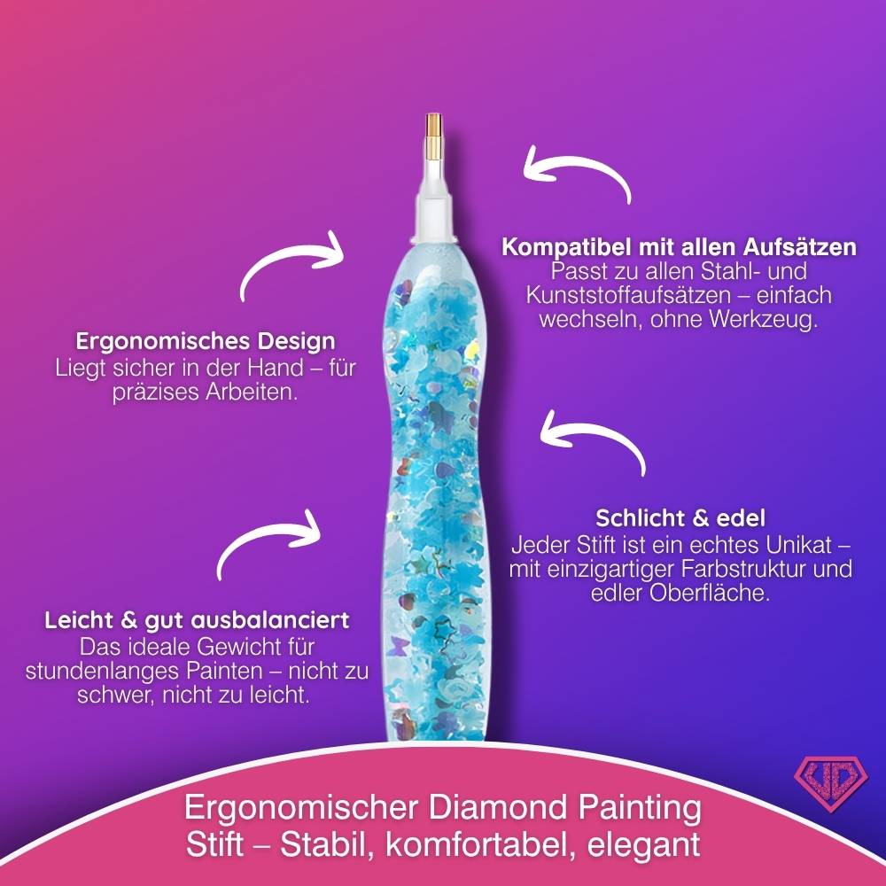 Diamond Painting Ergonomischer Leuchtstift – Polarlicht