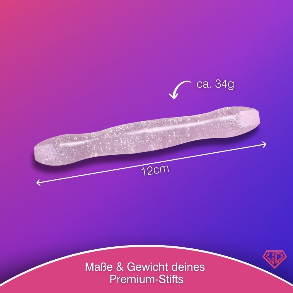 Diamond Painting Ergonomischer Premium-Stift – Rosé Sparkle Unique-Diamond