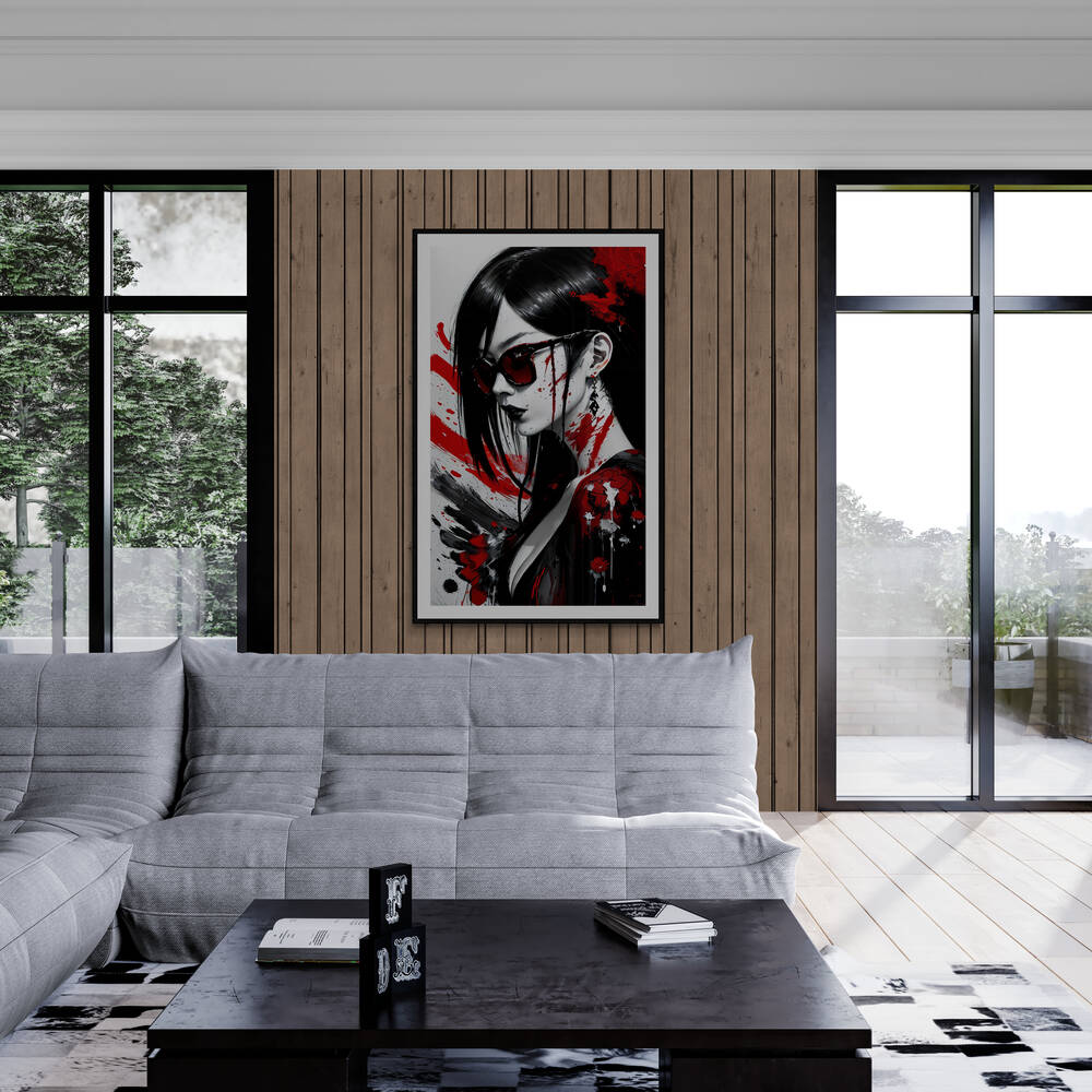 5D Diamond Painting XXL AB Steine Kill Bill, Unique-Diamond