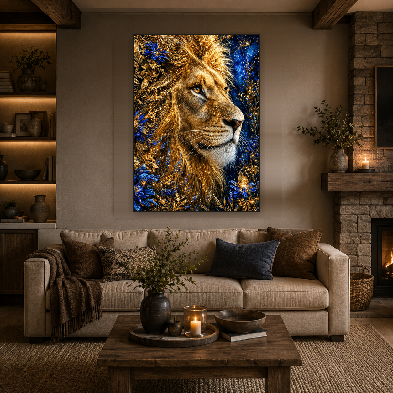 5D Diamond Painting – Leandro Sternenmähne